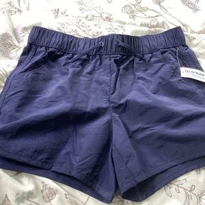 Old navy navy blue swim shorts NWT